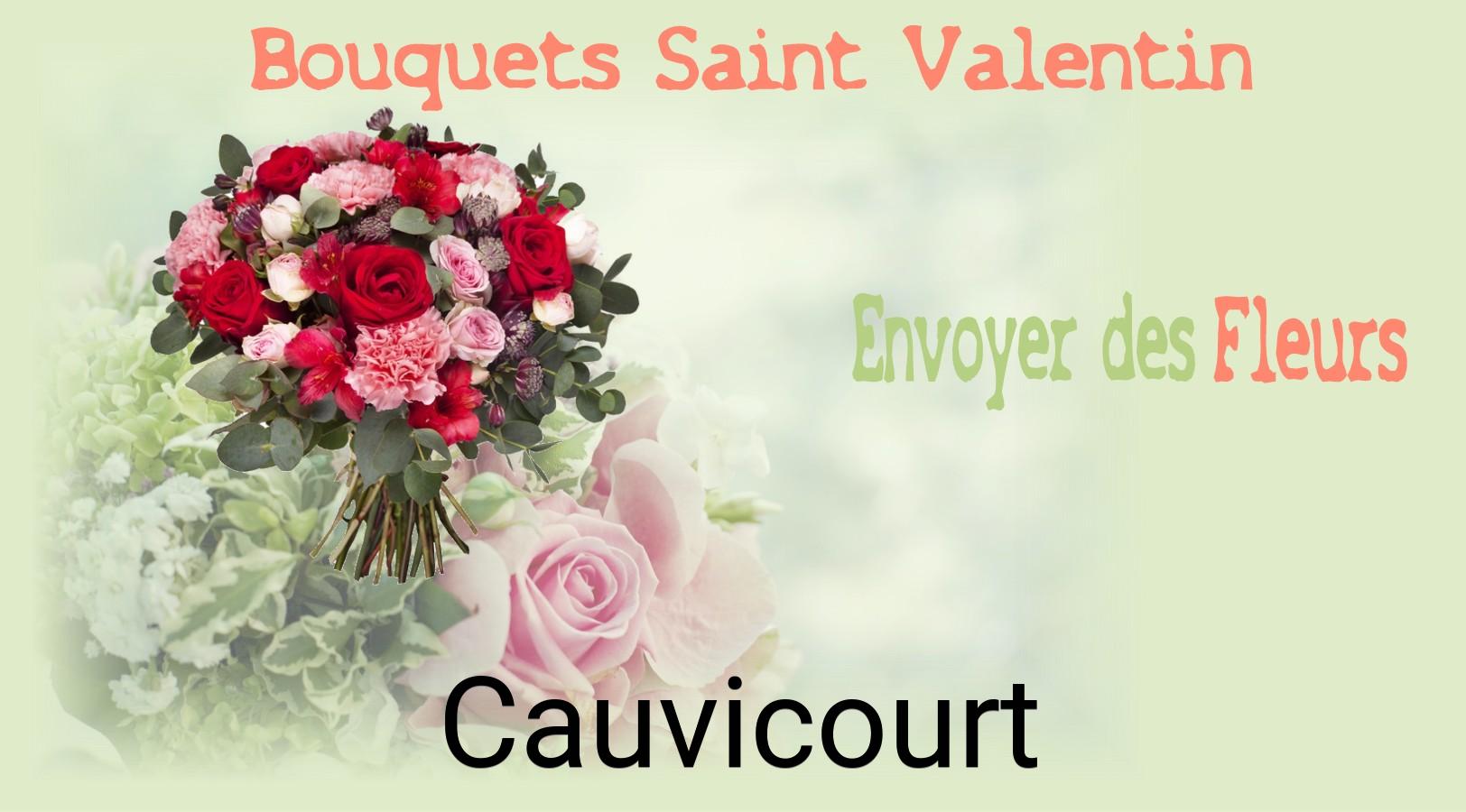 Roses de Saint-Valentin livrées à Cauvicourt